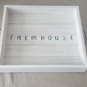 Farmhouse tray